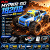 Машинка на радиоуправлении MJX Hyper Go 18208 1:18 Monster Truck Dual Shell – монстр-трак, 4WD, бесколлекторный двигатель, металлическая трансмиссия, до 45 км/ч, до 25 минут, до 100 м
